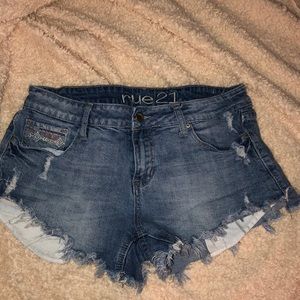Jean shorts